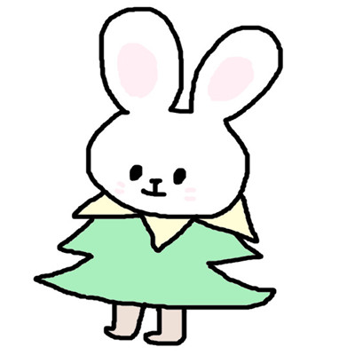 The Stupid Rabbit series avatar is cute and silly, like a fallen leaf. There will always be a day when dust settles down