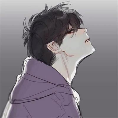2021 Latest qq avatar male animation anime I am unique in the world