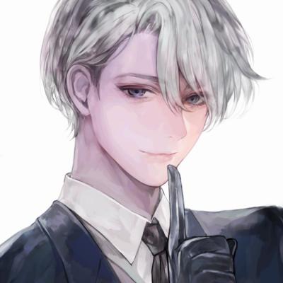 2021 Latest qq avatar male animation anime I am unique in the world