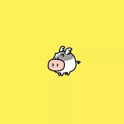 Super cute cartoon pig avatar 2021 latest wish everyone a smooth pig year