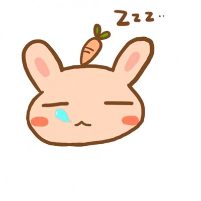 2021 Latest WeChat Avatar Cartoon Cute, I am a Good Student, Tired, Sleepy, and Hungry
