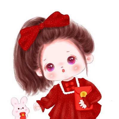 2021 China-Chic Cute Baby New Year Cartoon Avatar Meet May Not Have an End, But It Must Be Meaningful