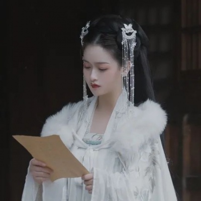 Beautiful ancient style, beautiful girl's WeChat avatar is only one day away from you