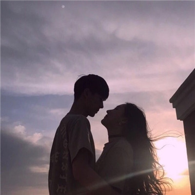 Non-mainstream couple avatars and beautiful sunset pictures 2021 I am willing to accompany you to see all the sunsets in the world