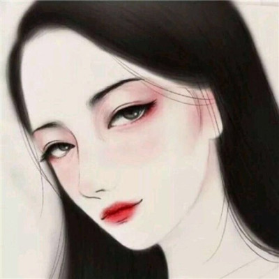 Aesthetic and temperament ancient style beauty avatar 2021, the painting in the prosperous age is not as good as your brows are like smoke