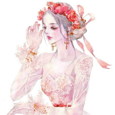 Artistic conception of beautiful beauty WeChat sketch avatar 2021 Its not that I dont love it, its just that I dont love it enough