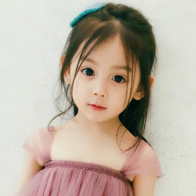 Cute baby WeChat avatar cute little girl 2021 The boy in my heart has changed.