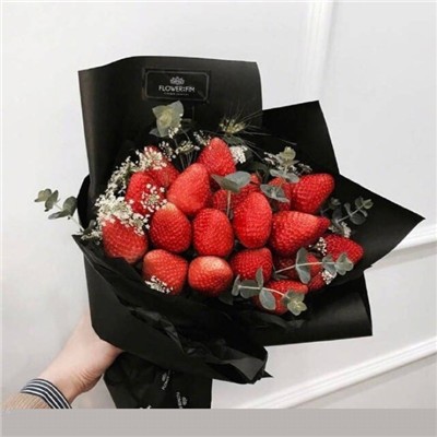 WeChat avatar strawberry bouquet picture collection 2021 strawberry bouquet pictures are real and beautiful