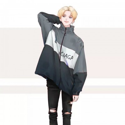 2021 Latest WeChat Boy Animation Avatar The day I miss you is a rainy day