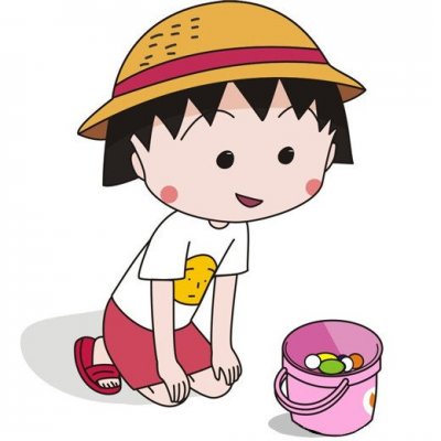 Chibi Maruko-chan's avatar is cute, cute and funny. The latest Maruko-chan cartoon WeChat avatar in 2021.