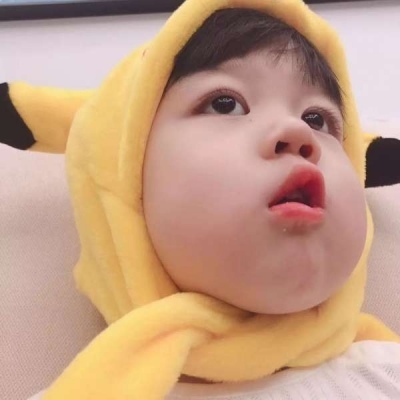 The most popular WeChat cute baby's avatar is cute and cute. Tell me to let you die.