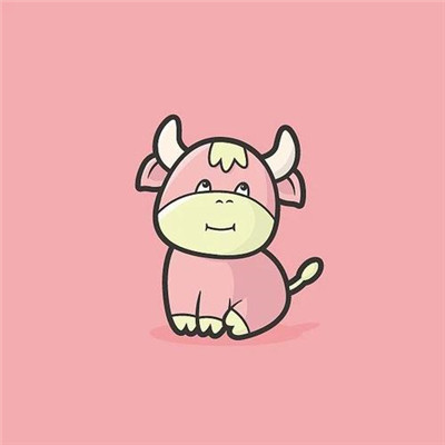 2021 Cute bull-headed avatar that brings you good luck Being sensible doesnt make me feel better