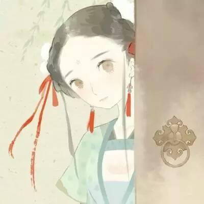 2021 WeChat avatar ancient style anime girl HD Dont let the past disturb your present life