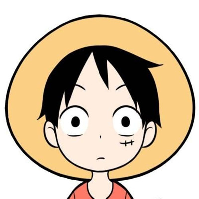 2021 One Piece Luffy's cute avatar collection. I have a bright future, but I have a bleak future.