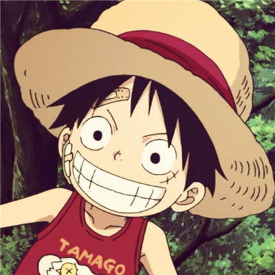 2021 One Piece Luffy's cute avatar collection. I have a bright future, but I have a bleak future.