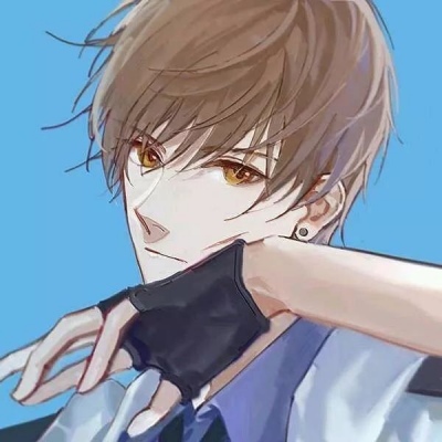 The boy's anime avatar is super handsome and stylish. The scumbag's liking is only temporary.