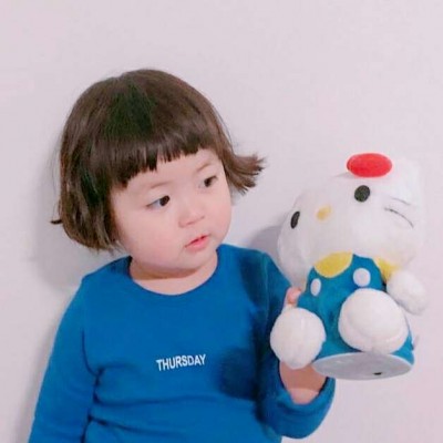 2021 WeChat Cute Baby Avatar Collection Cute Little Girl Avatar Pictures