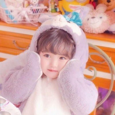 Internet celebrity little girl's avatar is super cute WeChat cute baby avatar collection 2020