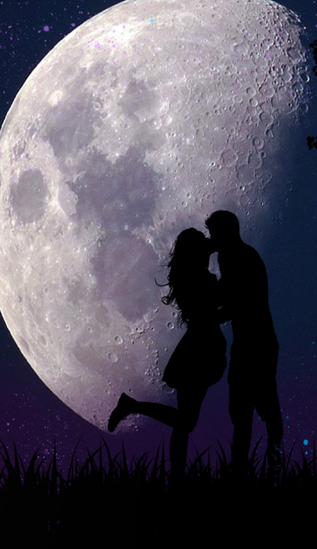 Chinese Valentine's Day wallpaper, romantic and beautiful starry sky, 2021 Chinese Valentine's Day exclusive collection of beautiful wallpapers