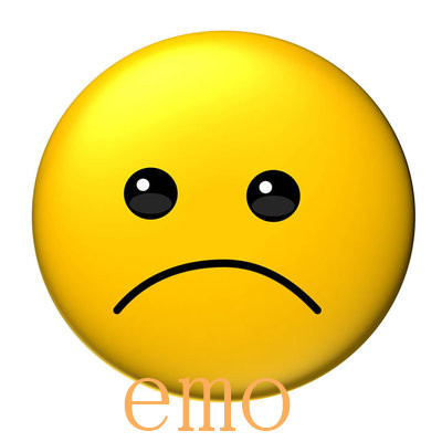 I emo'd the emoticon package. What's the meaning? I emo'd. A complete list of chat emoticons.