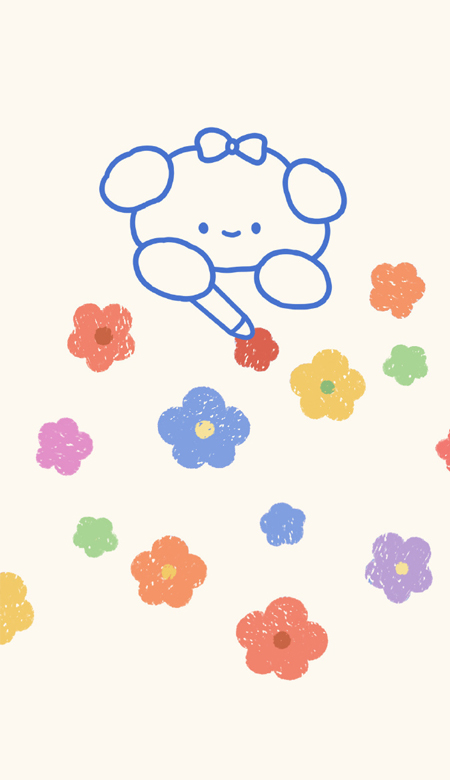 Super cute floral chat background wallpaper. You dont need to give me any more advice for the rest of your life, just listen to me.