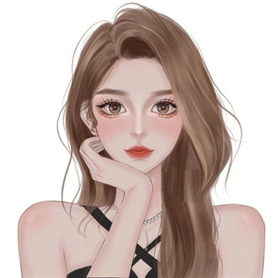 Beautiful and high-end hand-drawn girl avatars. Life will bring new happiness day after day.