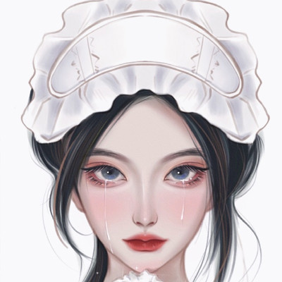 Beautiful and high-end hand-drawn girl avatars. Life will bring new happiness day after day.