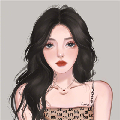 Beautiful and high-end hand-drawn girl avatars. Life will bring new happiness day after day.