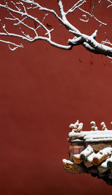 2021 Forbidden City Beautiful Snow Scenery HD Wallpaper Collection Go to the Forbidden City to watch the snow with your favorite people