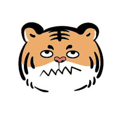 Collection of cute and funny cartoon little tiger avatars for the Year of the Tiger 2022. Some people like you because you are their happiness.