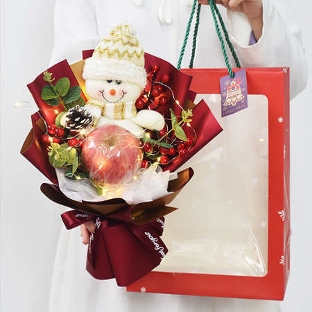 2021 Christmas apple bouquet beautiful pictures Dont be a cute person, be the person you love