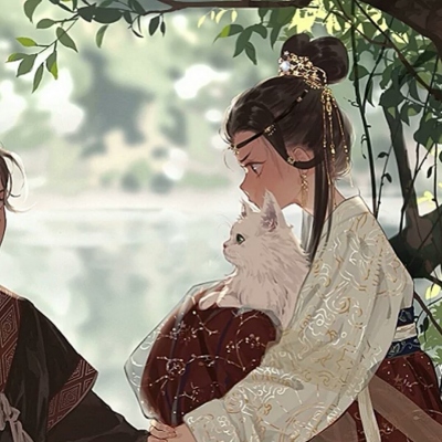 Ancient style CP avatar couple, high-definition super sweet and beautiful ancient style couple avatar animation pictures