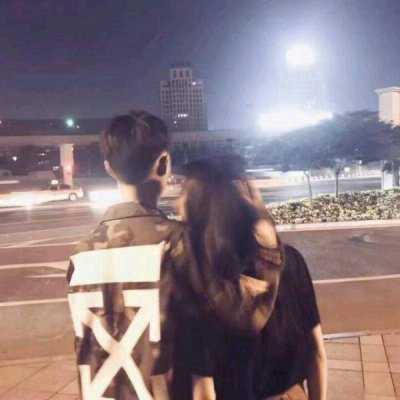 Cute simple WeChat couple avatar