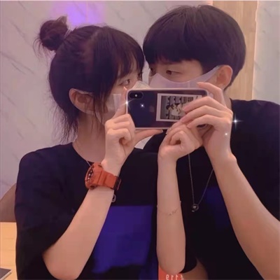 Korean couple's avatar HD one to two pictures