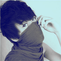 QQ avatar boy is handsome and masked