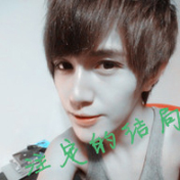 QQ avatar sad boy with words