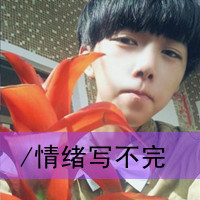 Non-mainstream QQ boys' avatar with words