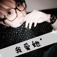 QQ avatar of non-mainstream boys with sad words