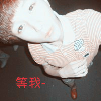 QQ avatar of non-mainstream boys with sad words