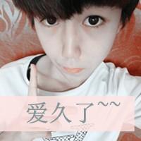 QQ avatar of boys with words is not mainstream