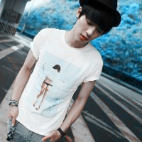 QQ avatar lonely sad man