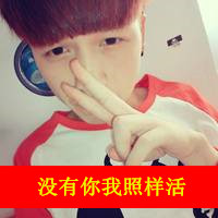 QQ boys' super cool avatar pictures with words