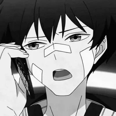 Boys avatar bereavement anime black and white high definition pictures