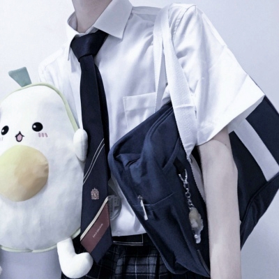 Parts avatar of handsome guy in school uniform