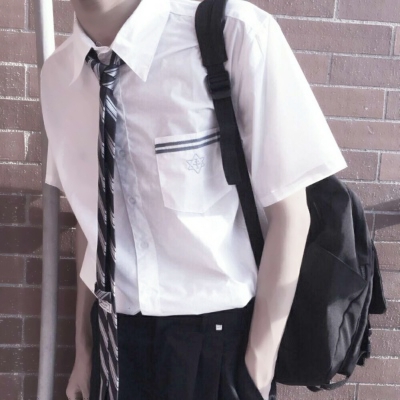 Parts avatar of handsome guy in school uniform