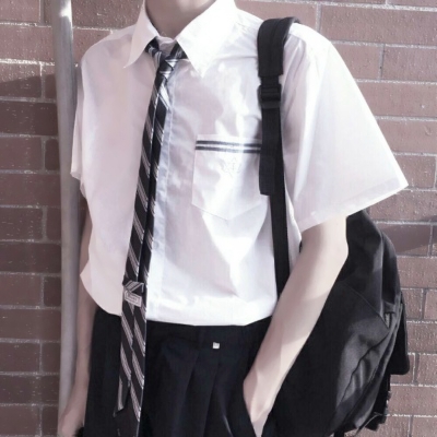 Parts avatar of handsome guy in school uniform