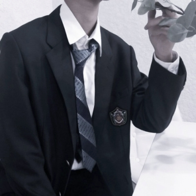 Parts avatar of handsome guy in school uniform