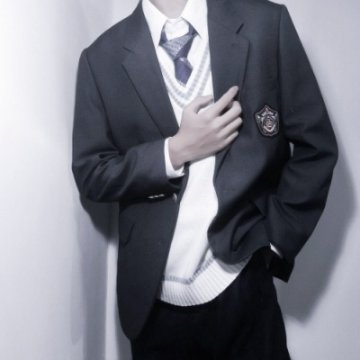 Parts avatar of handsome guy in school uniform