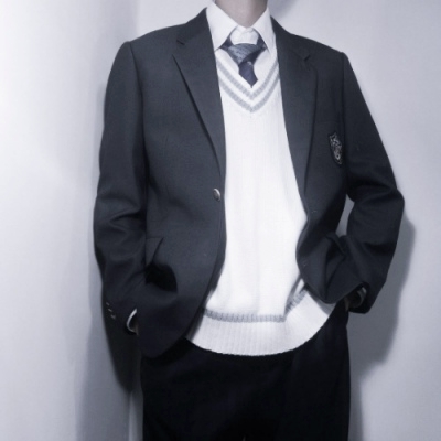 Parts avatar of handsome guy in school uniform