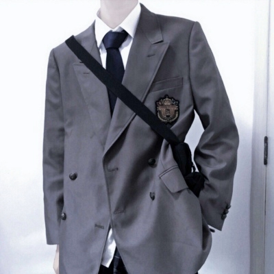 Parts avatar of handsome guy in school uniform